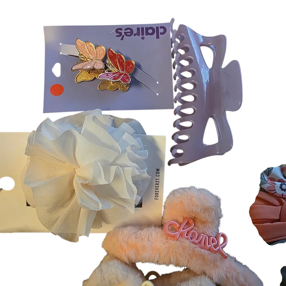 Large Bundle Of Hair Accessories